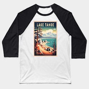 Lake Tahoe National Park Baseball T-Shirt